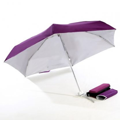UMB0071 Slim Foldable Umbrella with Hard EVA Flat Casing