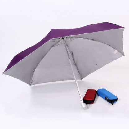 UMB0071 Slim Foldable Umbrella with Hard EVA Flat Casing