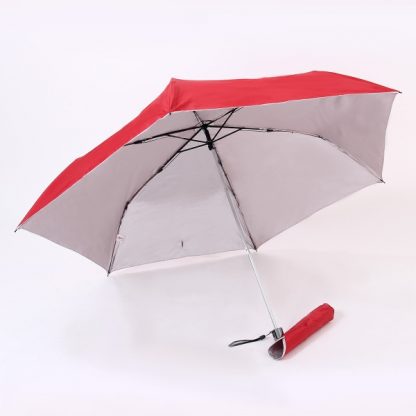 UMB0073 Rubber Handle Foldable Slim Umbrella