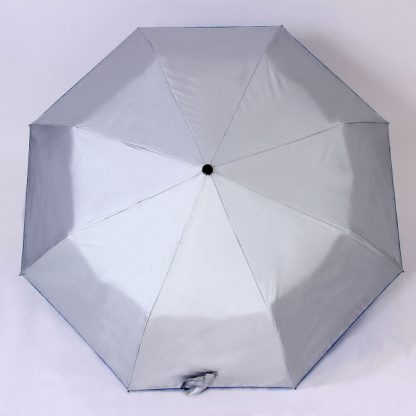 UMB0130 Auto Open and Close Coloured Handle Foldable Umbrella